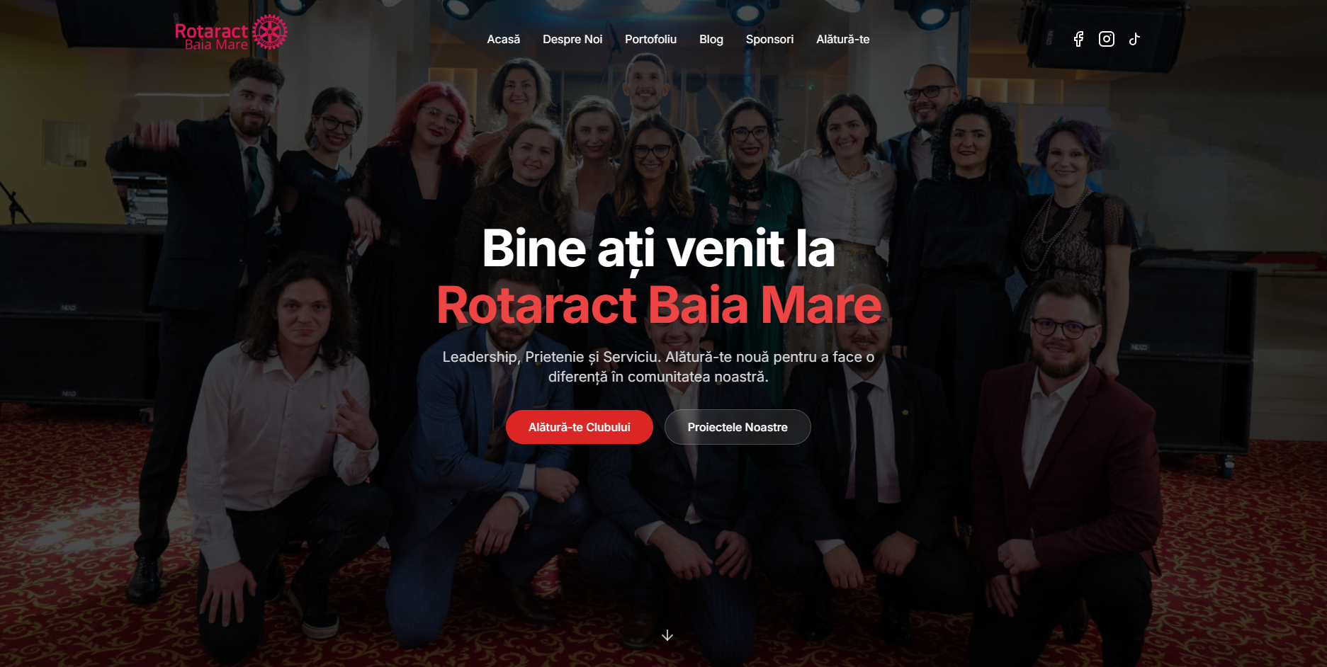 Rotaract Baia Mare - Site de Prezentare